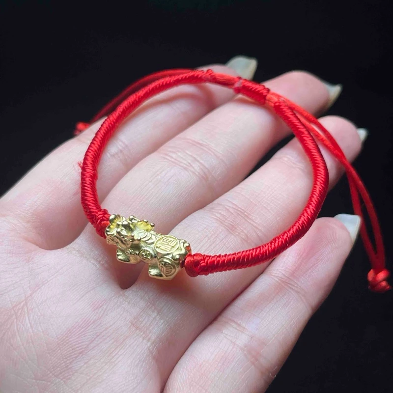 足银银制品 【小魏总返场福利】足银貔貅手链15×6×5mm