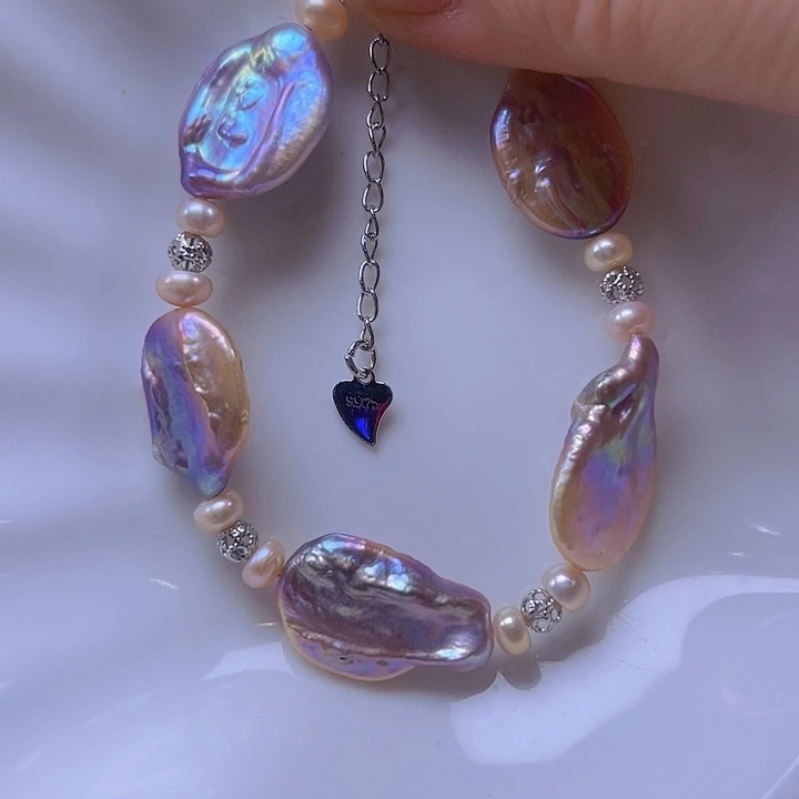 淡水珍珠手绳合金K***n