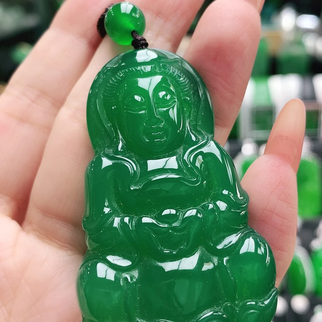 玛瑙/玉髓未镶嵌吊坠