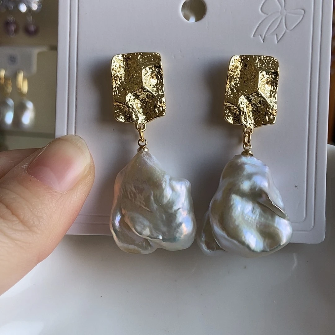 吊坠(不含链)合金淡水珍珠特价耳饰4344