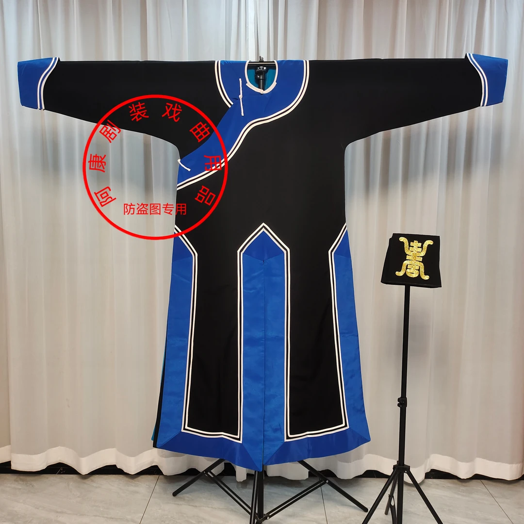 阿康剧装 戏曲镶边素剑衣箭衣 京剧戏曲服装舞台衙役衙皂捕头服装