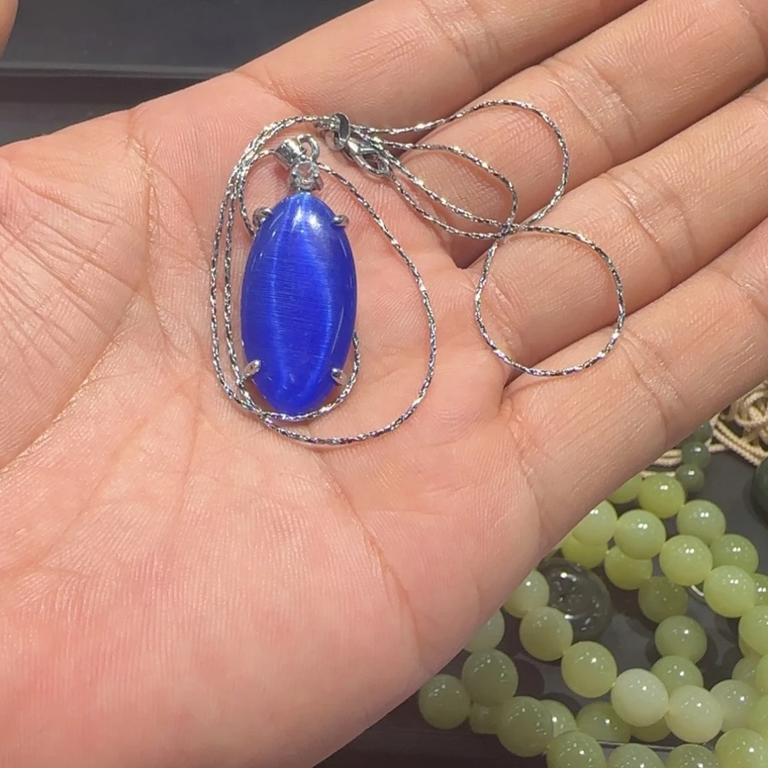 查罗石合金颈饰天然玉石多样性发一