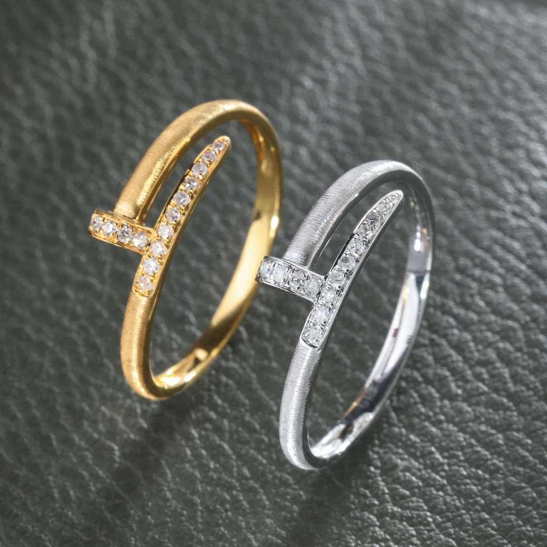 【举石臻选】TA0213-1186-10钻石戒指18k(一件/自选）H