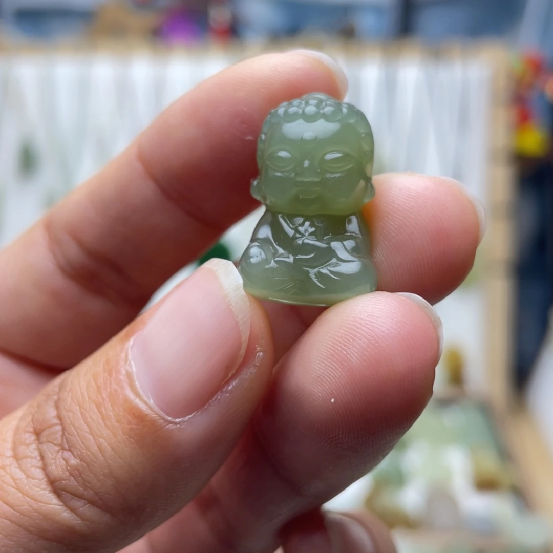 和田玉未镶嵌吊坠(不含链)