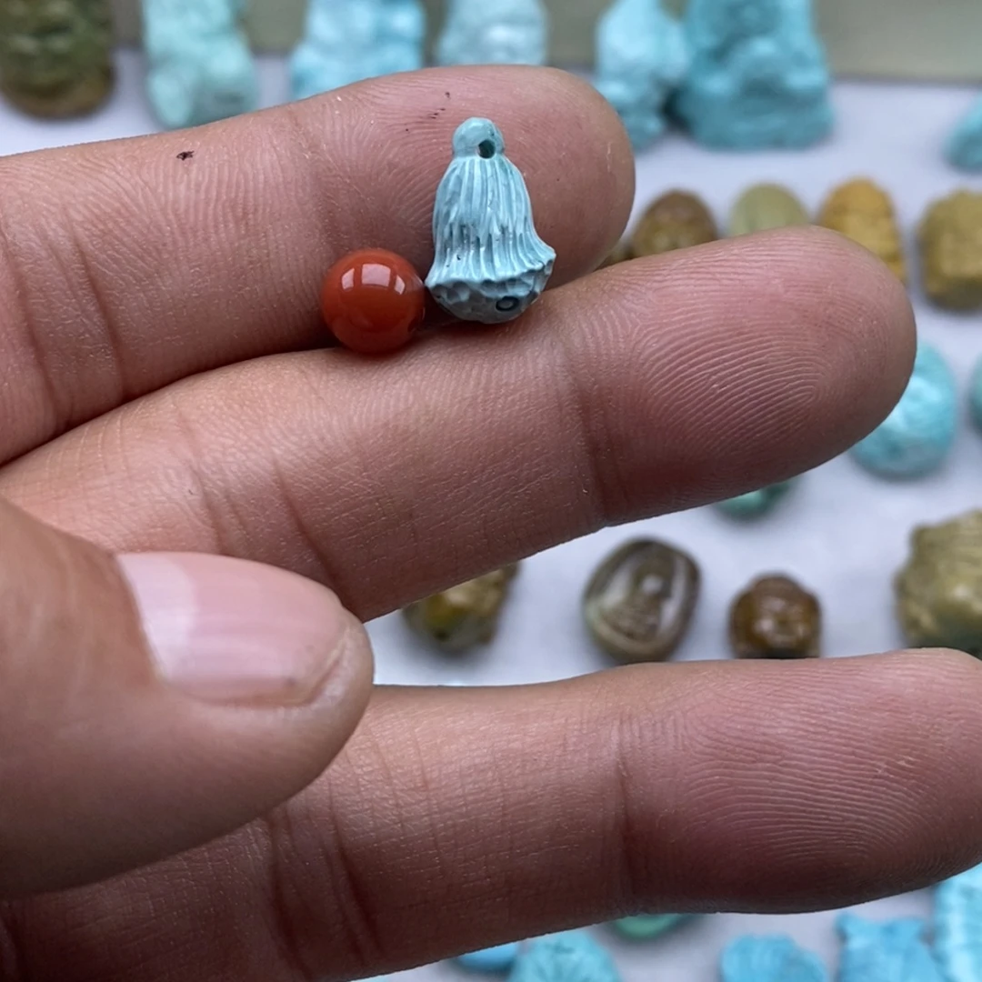 南红玛瑙未镶嵌珠宝半成品