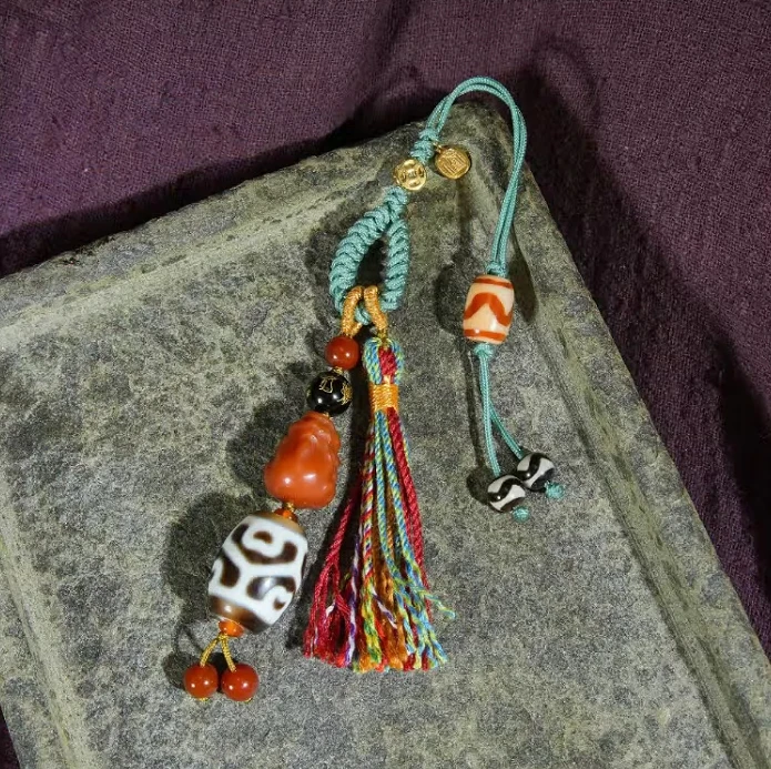 金福令六瓣莲心貔貅挂件G30959