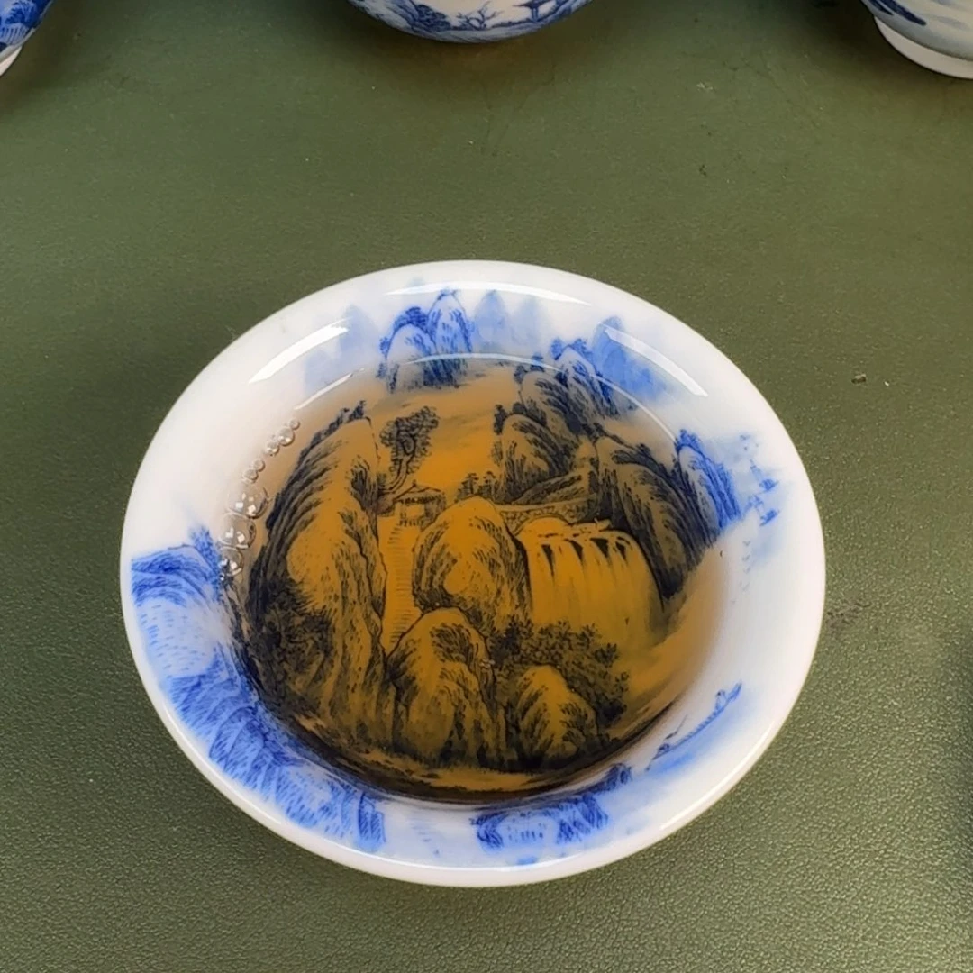 景德镇纯手绘茶具圆圆279
