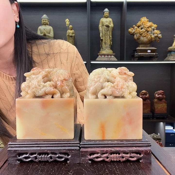 寿山石印石。？。。。。。。10×10