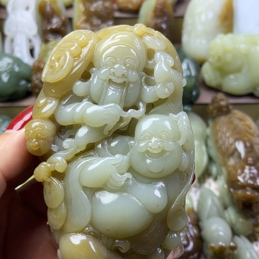 和田玉挂件未镶嵌