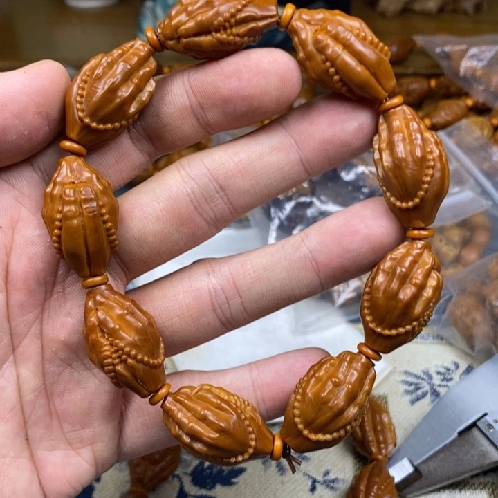 橄榄核手串/手链橄榄核雕工艺手串