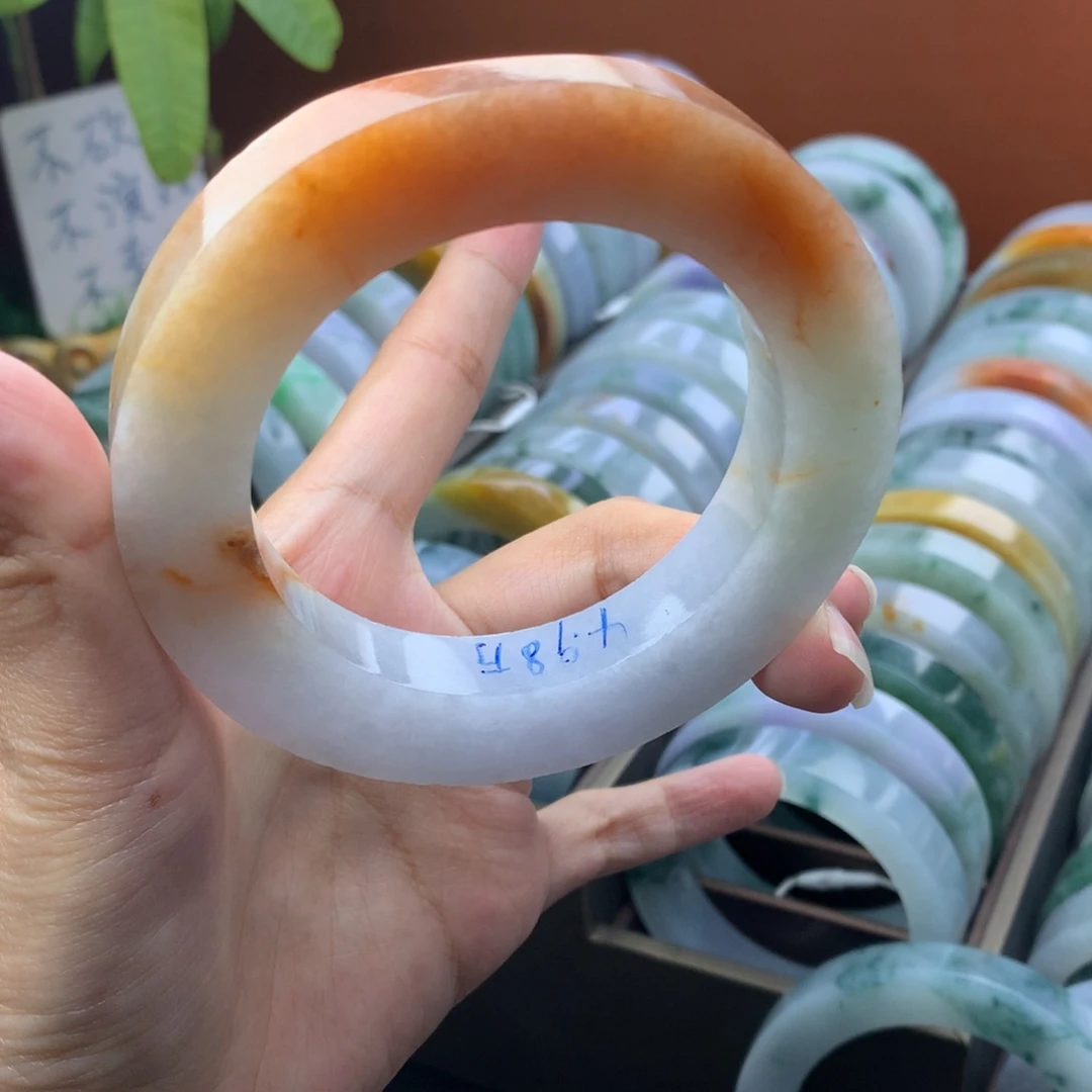 未镶嵌定制手镯定制翡翠定制58-67