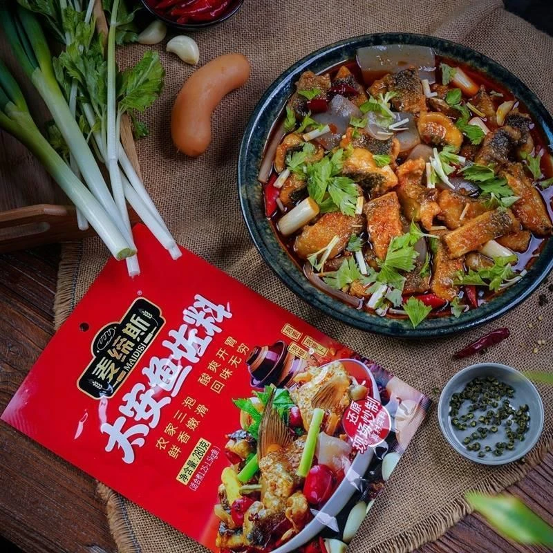 传统重庆味道麦缔斯太安鱼佐料调料家常鱼280g农家三泡炒制