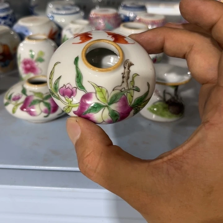 摆件摆件手绘瓷器全部处理了