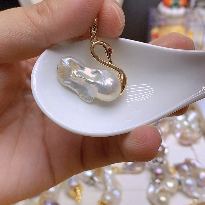 淡水珍珠未镶嵌颈饰63