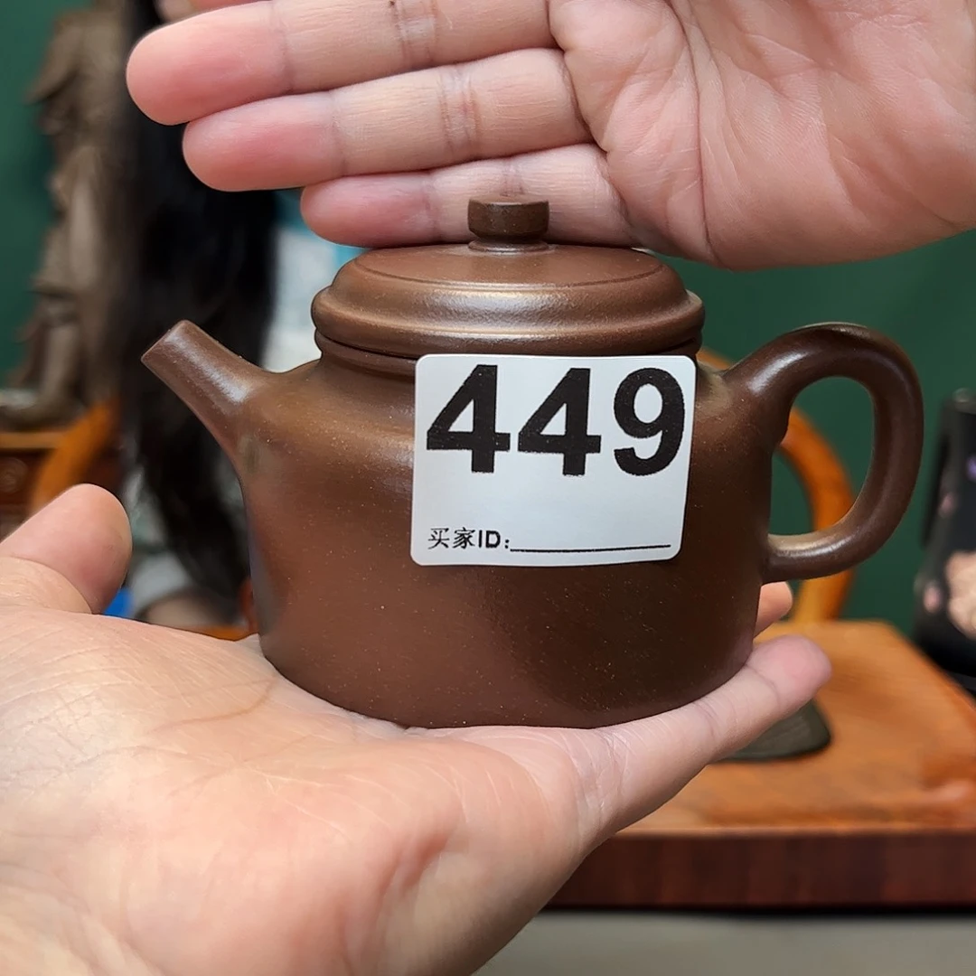 茶壶紫砂德钟紫泥