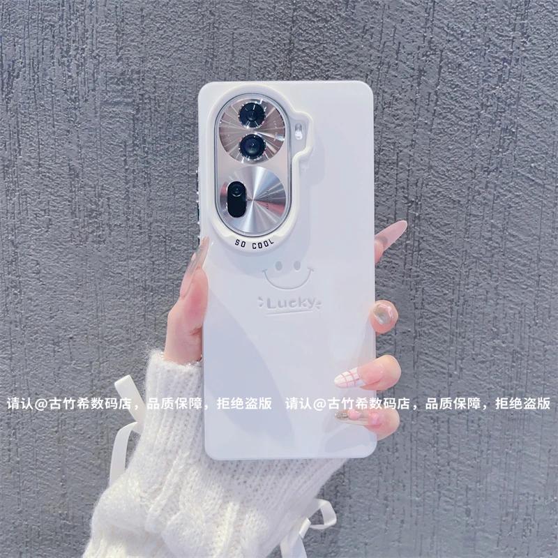 （OPPOReno系列）磨砂彩银适用OPPOReno13/12/11/10/9/8/7/6手机壳