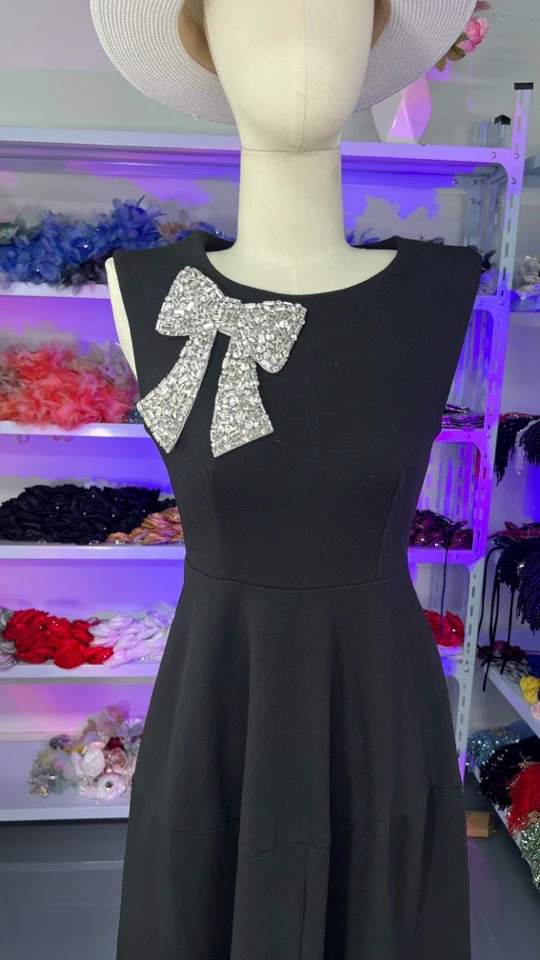 重手工蝴蝶结玻璃材质1152