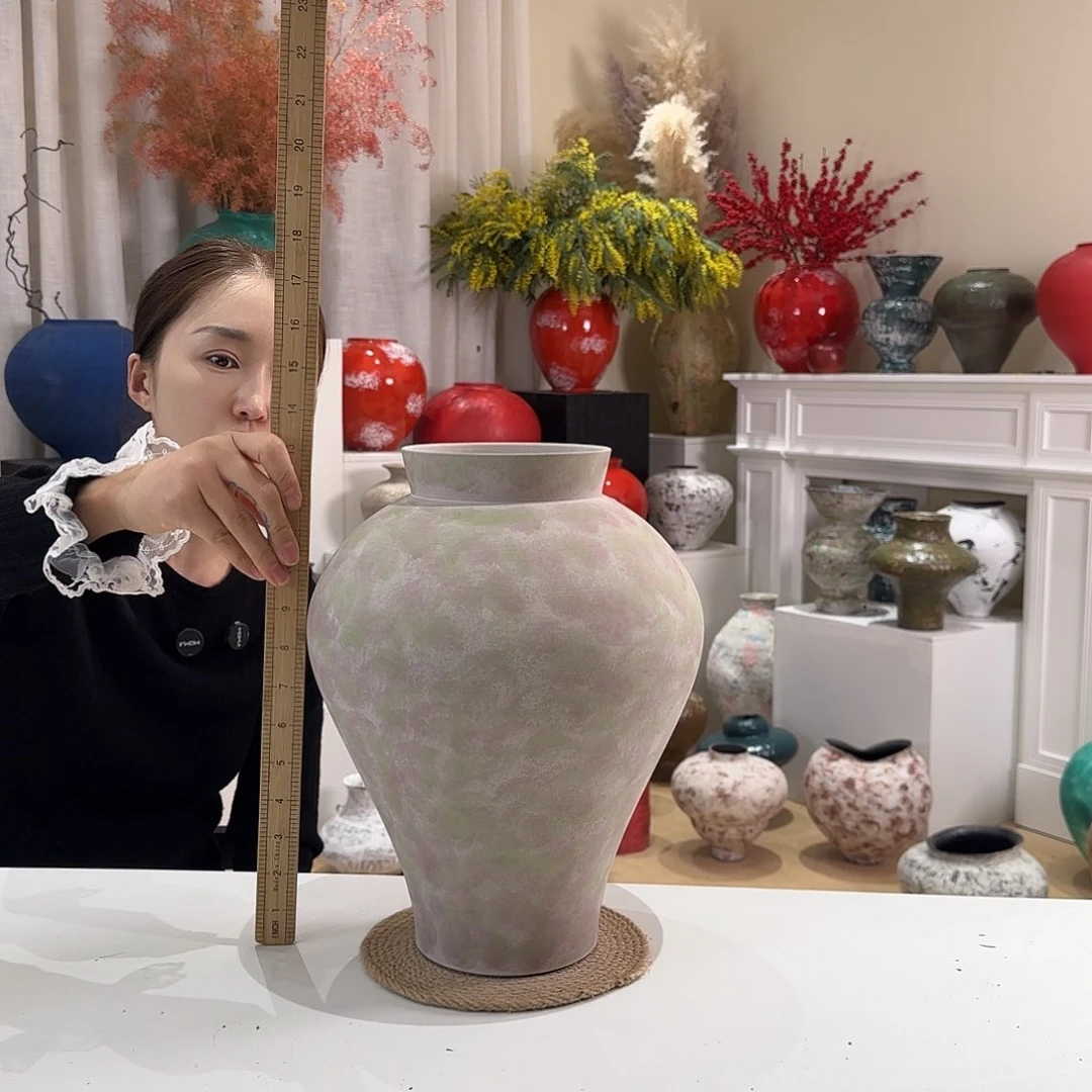 摆件花瓶口12高33闪拍108