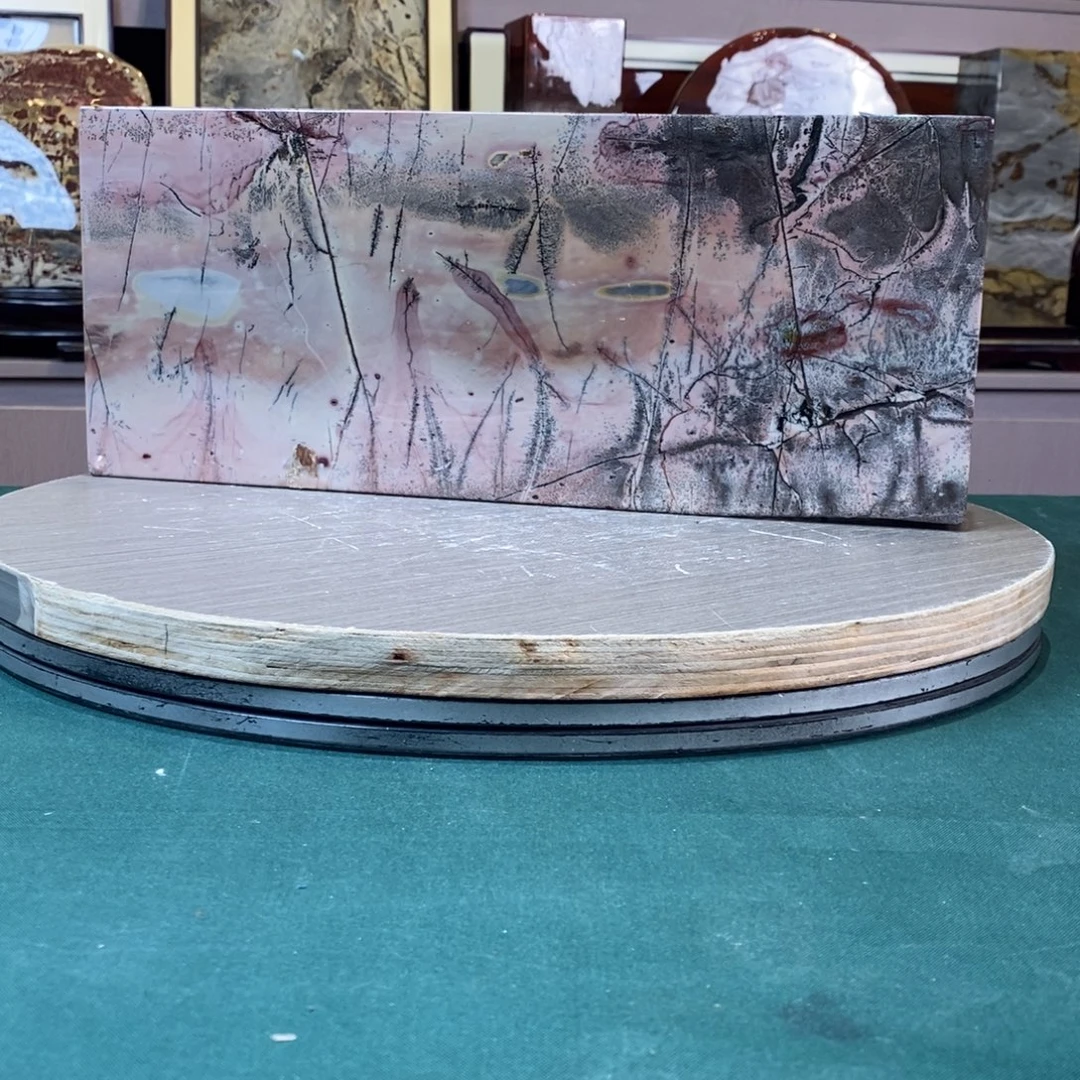 石材广西国画石草花石