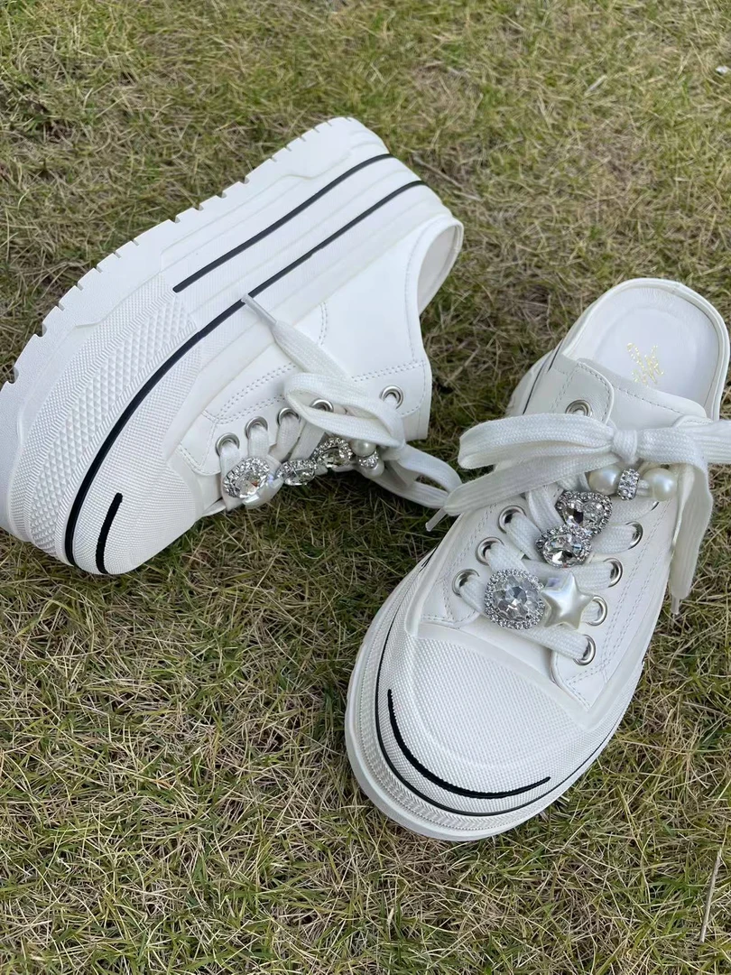 厚底包头小众拖鞋