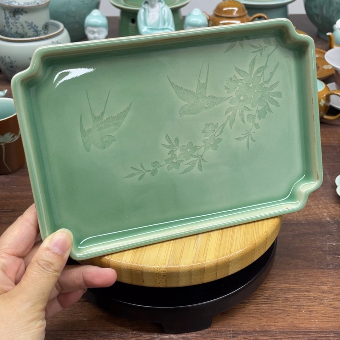 微瑕特价20.8*14茶盘