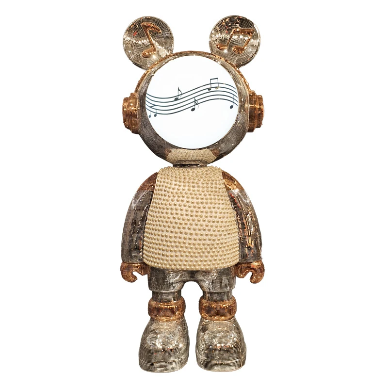 28公分抱抱兔手工造型摆件电视柜酒店别墅家居装饰品网红