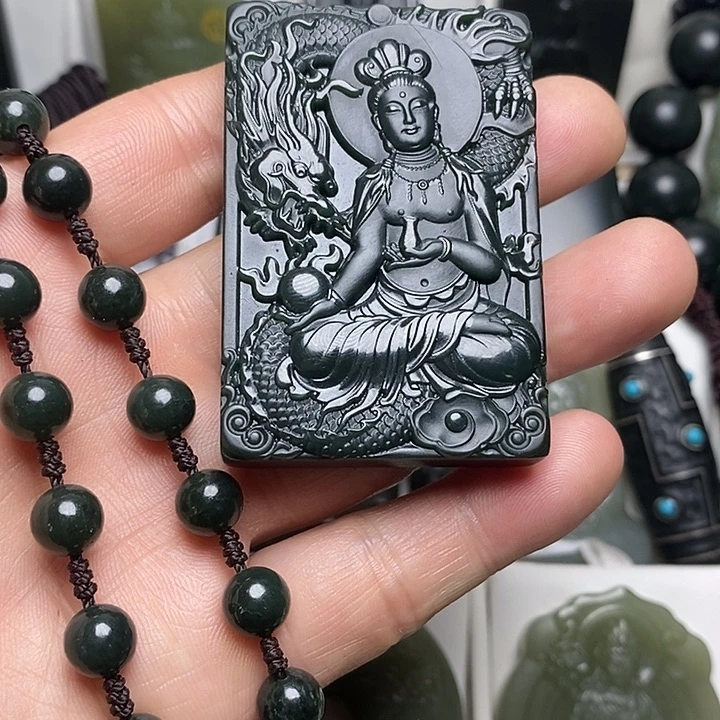 和田玉（青白玉）未镶嵌颈饰