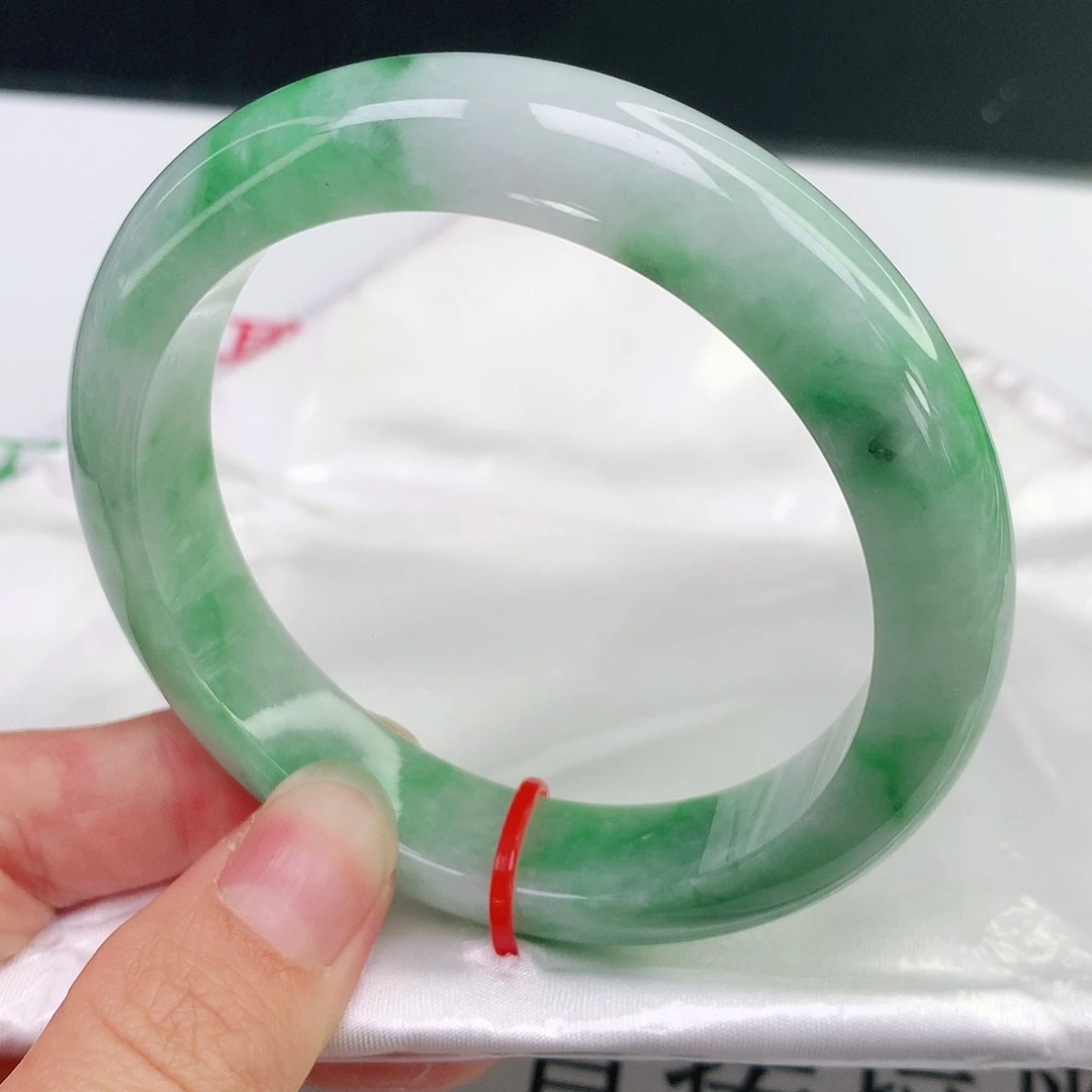 翡翠手镯未镶嵌缅甸天然翡翠A货手镯831