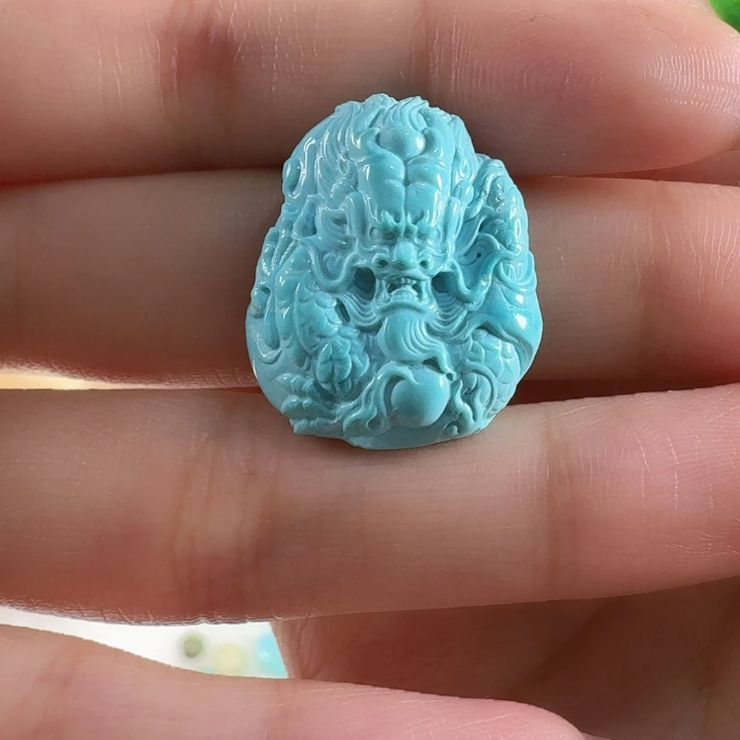 小***了绿松石未镶嵌吊坠(不含链)