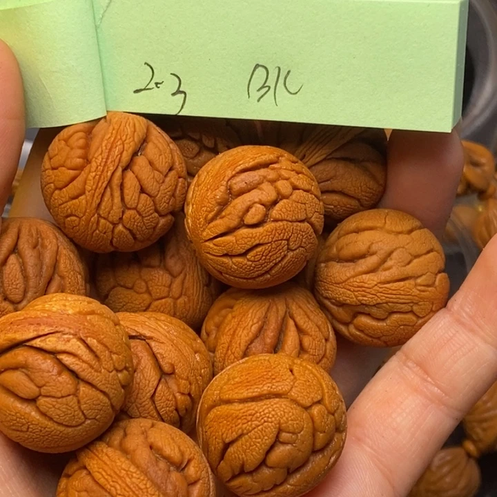 手串文玩核桃秦岭龙纹桃核23