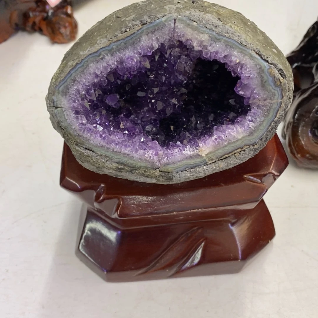 水晶摆件婷未镶嵌