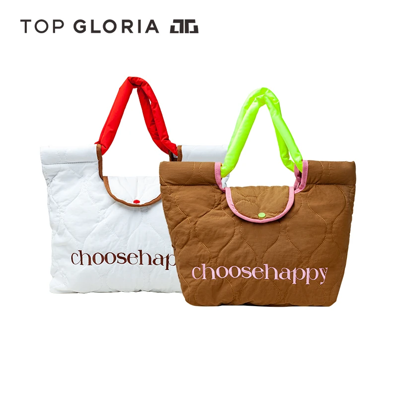 汤普葛罗2025新款小众托特包时尚斜挎包手提单肩包大容量包包女