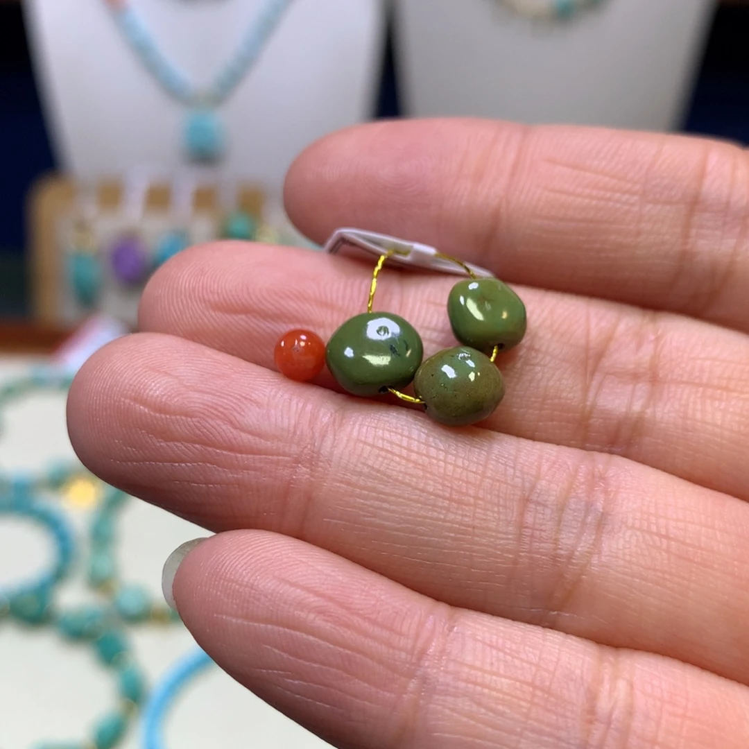 南红玛瑙未镶嵌配饰