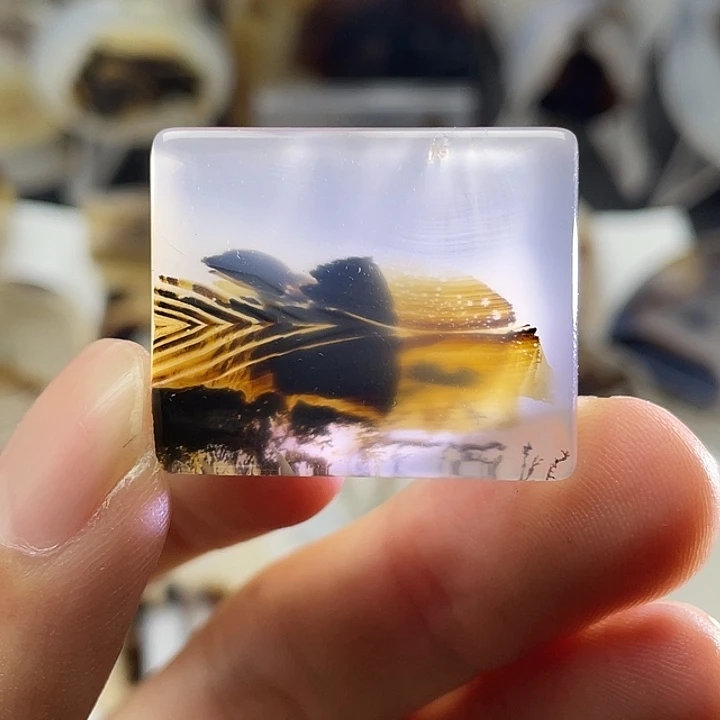 玛瑙/玉髓未镶嵌颈饰