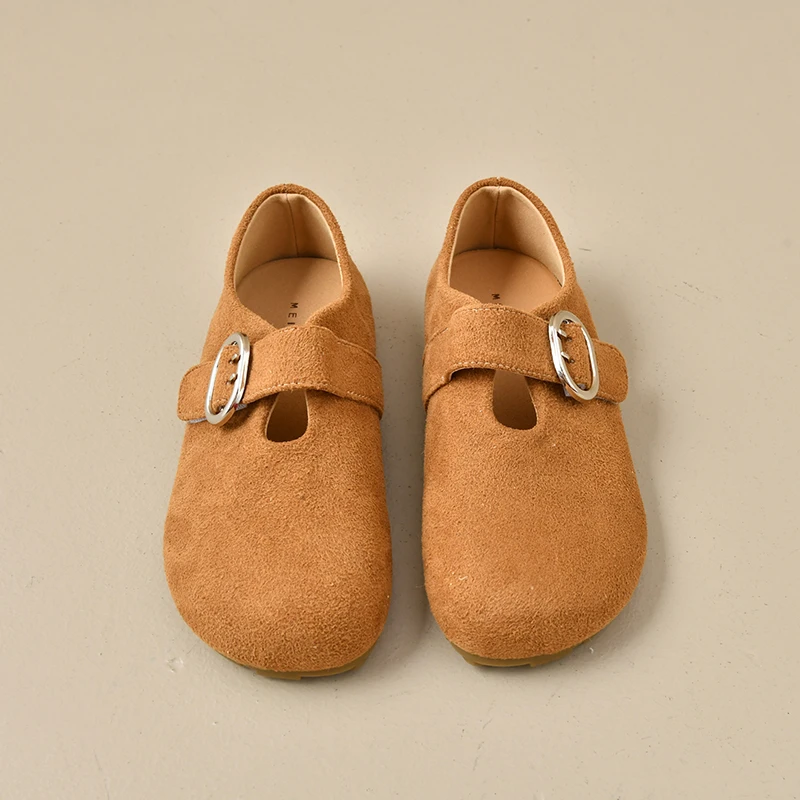 软底软面时尚防滑百搭浅口设计玛丽珍勃肯鞋2025秋季新款耐磨单鞋