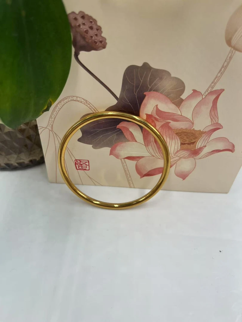 【典藏臻品】经典素圈亮面百搭设计时尚款 A0003 Diy