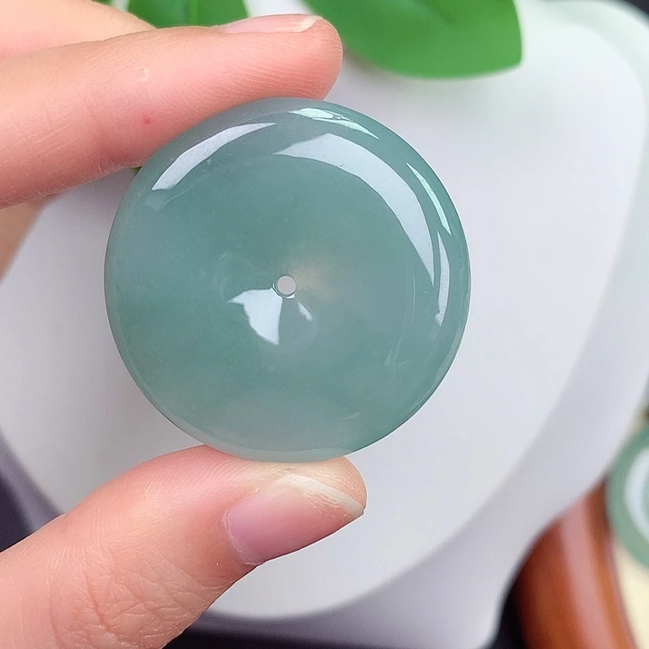 颈饰未镶嵌翡翠24号34-5.9mm