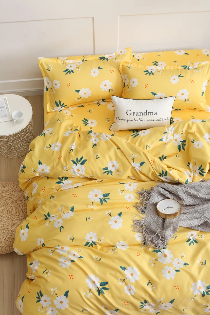 【冬＋春】亲肤被套单件床上用品床单双人被子套被褥套子枕套被罩