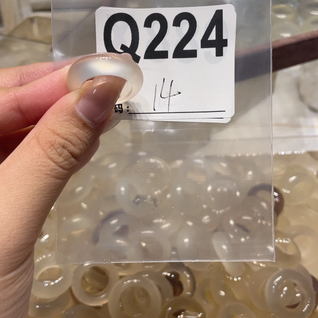 玛瑙/玉髓未镶嵌戒指224