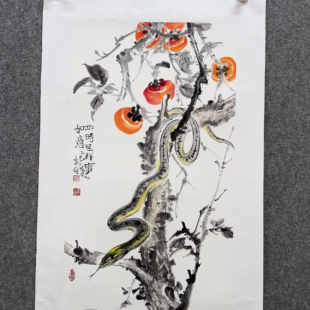 国画谢宗伯老师手绘作品