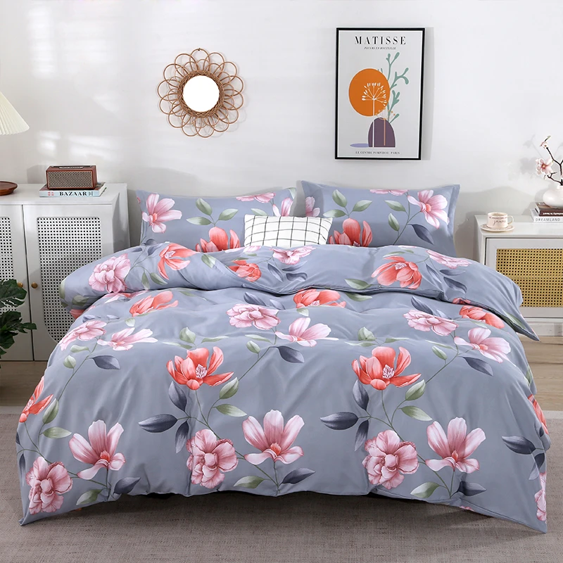 加厚四季通用磨毛被套双人被罩棉被罩磨毛被亲肤斜纹单被学生宿舍