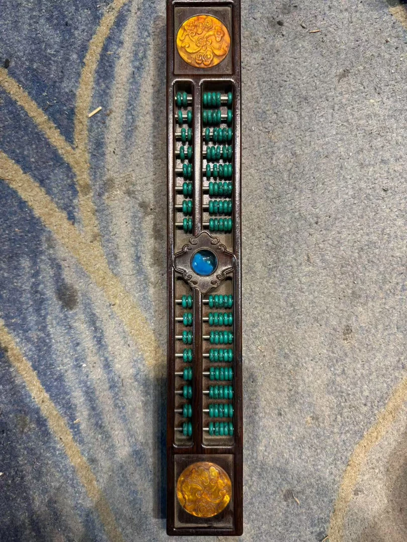 【闪购商品】精品木镇尺算盘