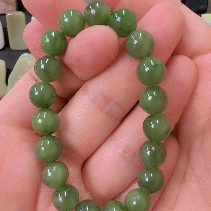 未镶嵌手串和田玉（碧玉）