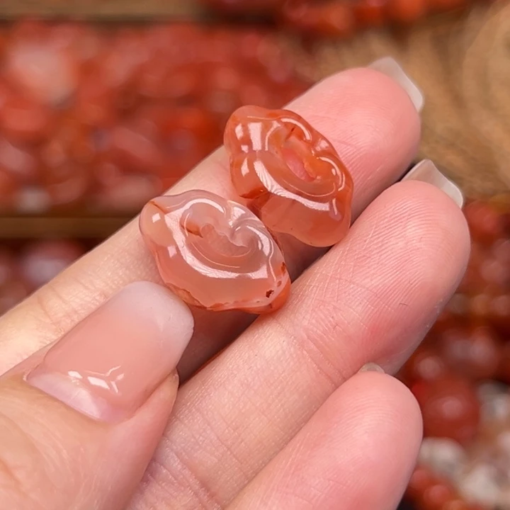 南红玛瑙未镶嵌吊坠(不含链)