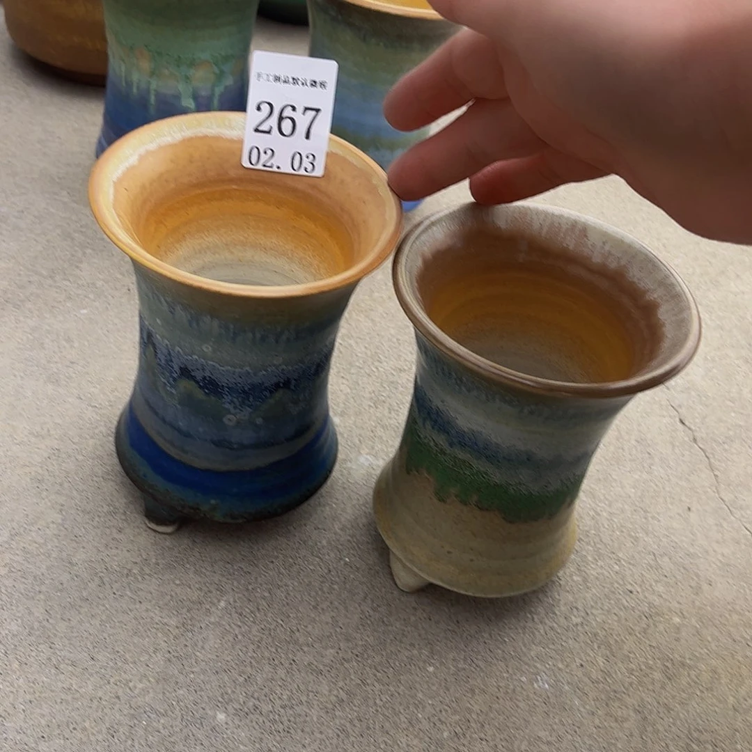 摆件让***行景德镇陶瓷手工制作