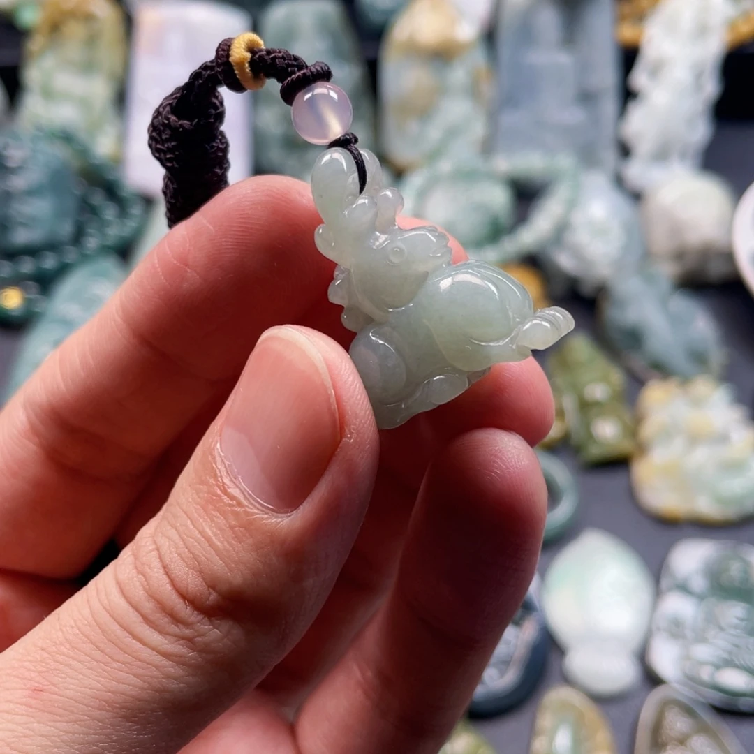 颈饰未镶嵌翡翠翡翠36