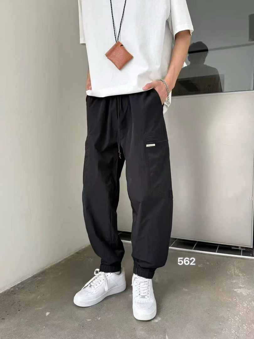 562夏季男士工装透气宽松百搭休闲裤
