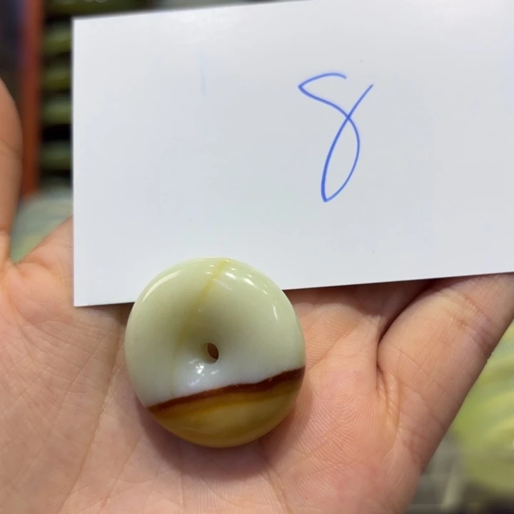 岫玉未镶嵌手镯天然