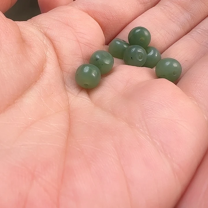 和田玉珠子未镶嵌辉***天