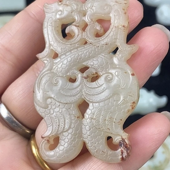 和田玉（糖玉）未镶嵌挂件